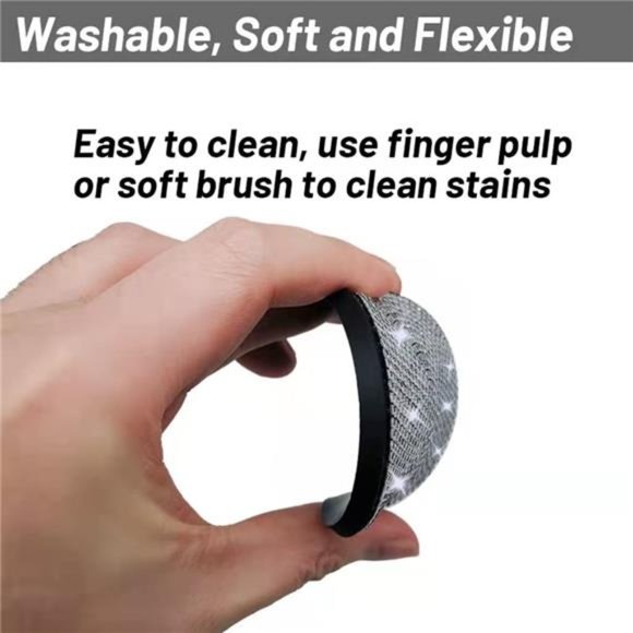 2pcs Bling Car Cup Holder Coaster, 2.75 inch Anti-Slip Shockproof Universal - Picture 5 of 6